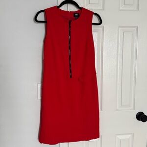 W by Worth Sleveless Red Mini Dress